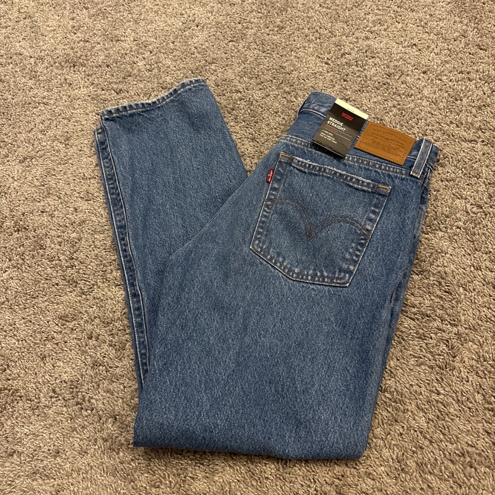 Levi's Women's Wedgie Slim Fit Premium Jeans Beautiful Big E Size 31x30 NWT $98